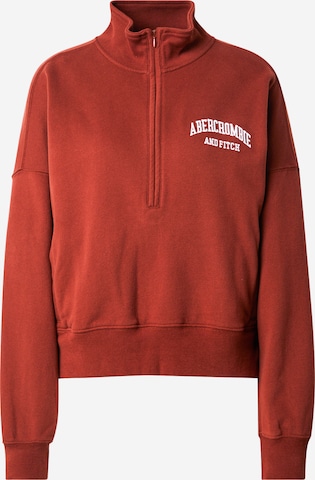 Abercrombie Fitch Sweatshirt LONG LIFE in Rusty Red ABOUT YOU
