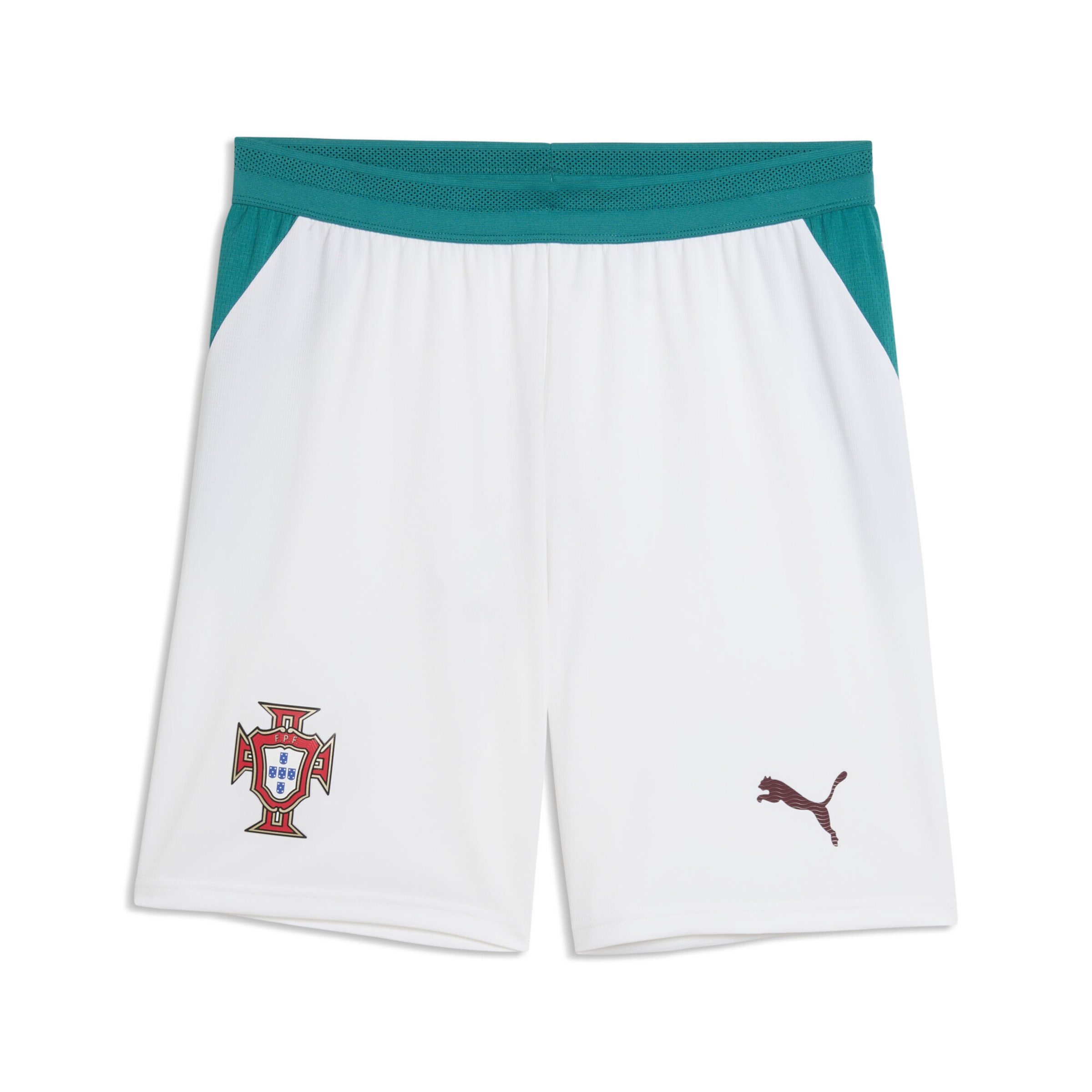PUMA Regular Sports trousers 'Portugal 2026' in White: front