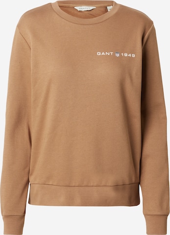 GANT Sweatshirt i brun: framsida