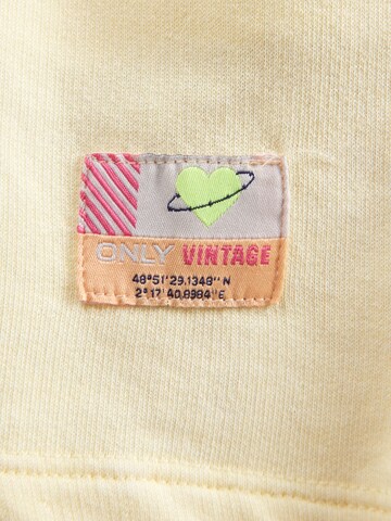 ONLY Loose fit Trousers 'ONLMINNA' in Yellow