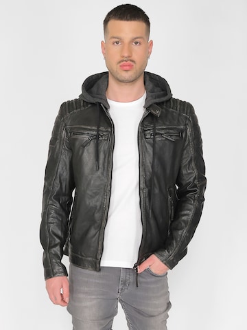 MUSTANG Between-Season Jacket ' 31021306 ' in Black: front