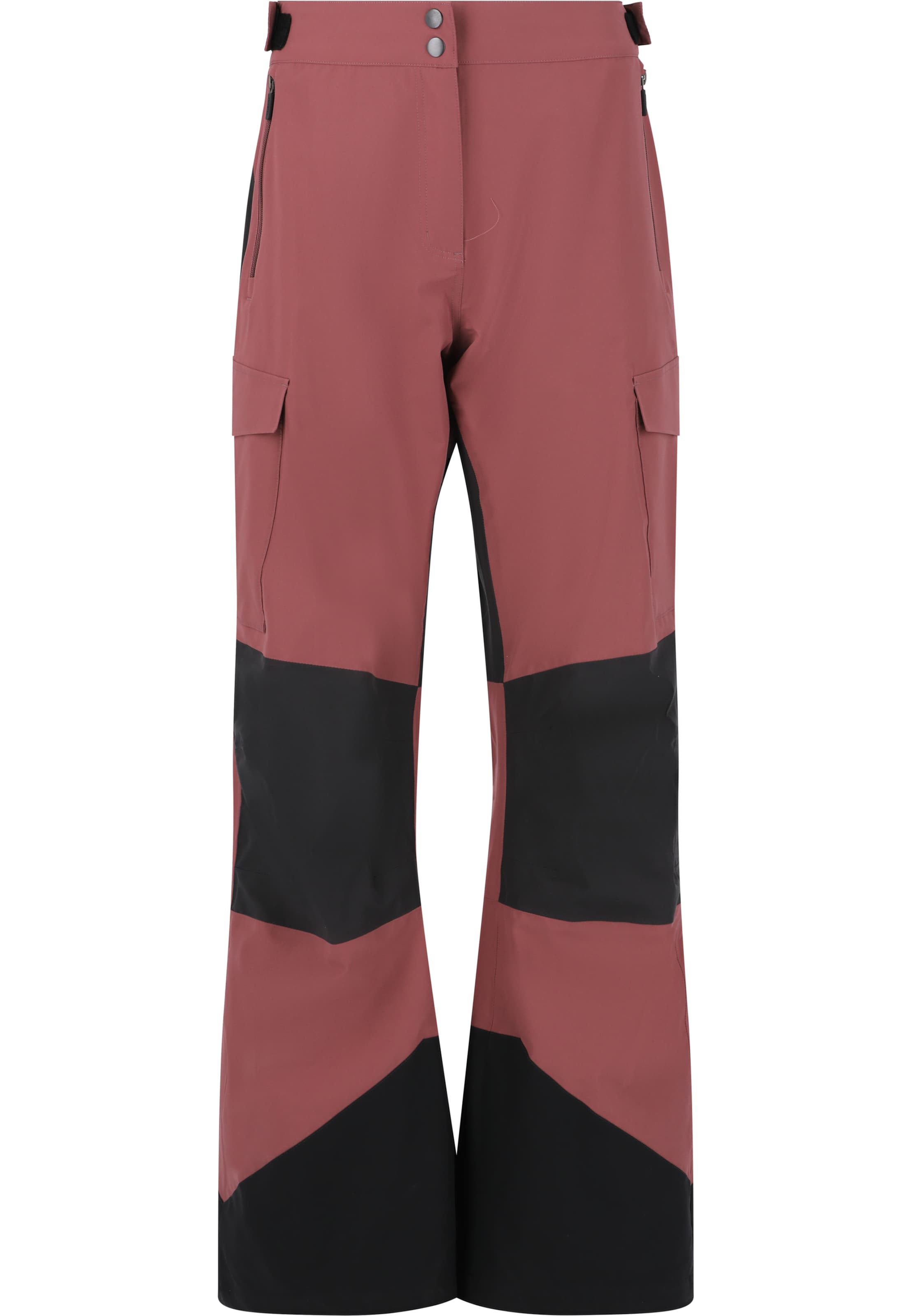 SLOPE Regular Skihose 'Bandone' in Rot: Vorderseite