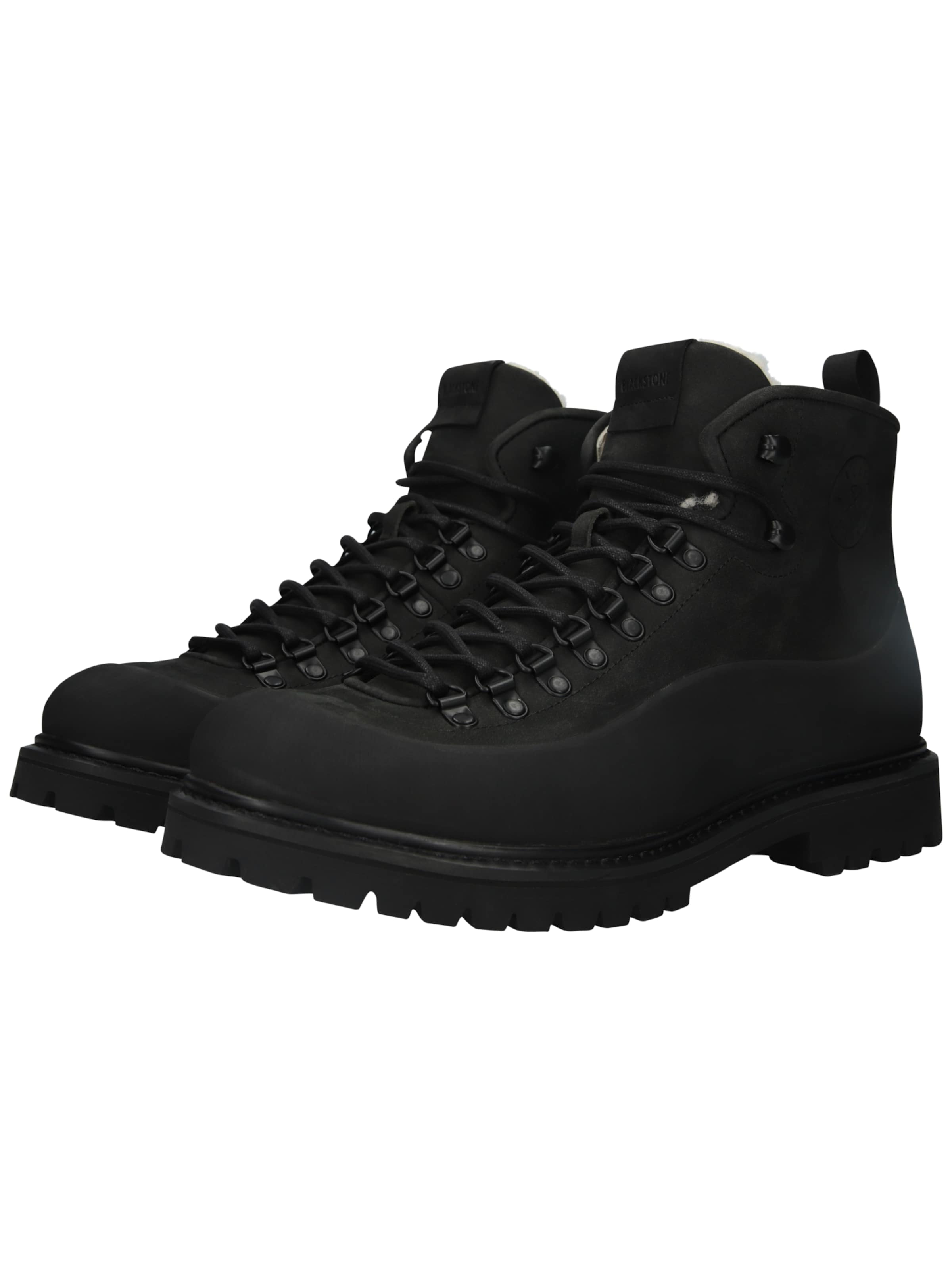 Boots stringati 'Rock Dree CG107' di BLACKSTONE in nero