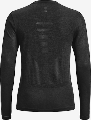 UNDER ARMOUR Performance Shirt 'SEAMLESS STRIDE' in Black