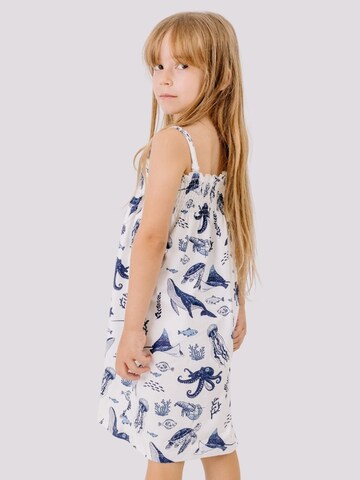 Walkiddy Kleid 'Underwater World'‌‌‌‌‌ in Weiß: Vorderseite