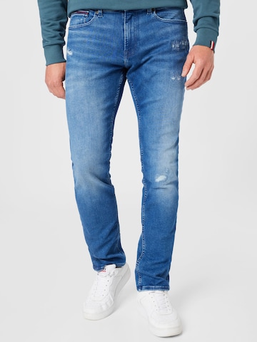 Tommy Jeans - Vaquero 'SCANTON' en azul: frente