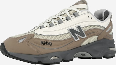 Sportbačiai be auliuko 'M1000' iš new balance, spalva – kremo / tamsi smėlio / pilka / tamsiai pilka, Prekių apžvalga