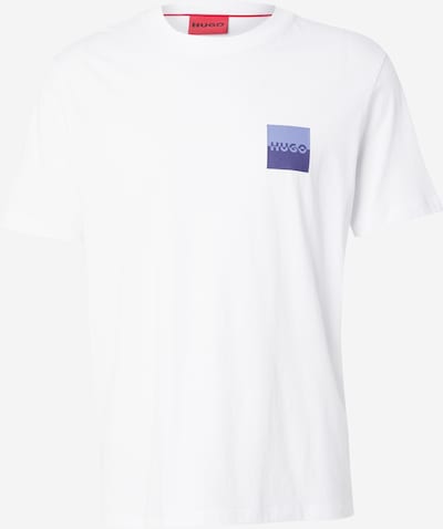 Marškinėliai 'Dapusi' iš HUGO, spalva – mėlyna / tamsiai mėlyna / balta, Prekių apžvalga