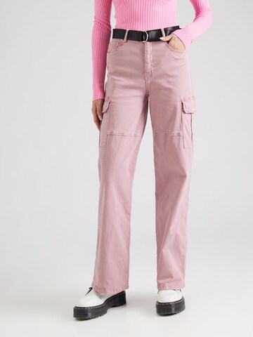 Tally Weijlregular Cargo hlače - roza boja: prednji dio