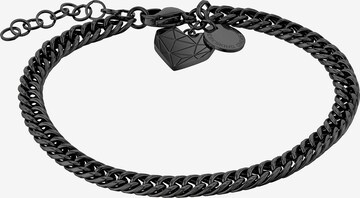 Bracelet Liebeskind Berlin en noir : devant