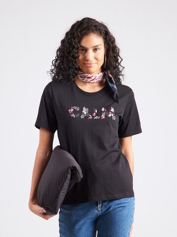 s.Oliver Shirt in Black: front