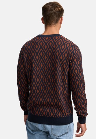 INDICODE JEANS Sweater 'Scott' in Blue