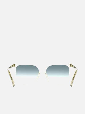 FERRAGAMO Sunglasses in Green