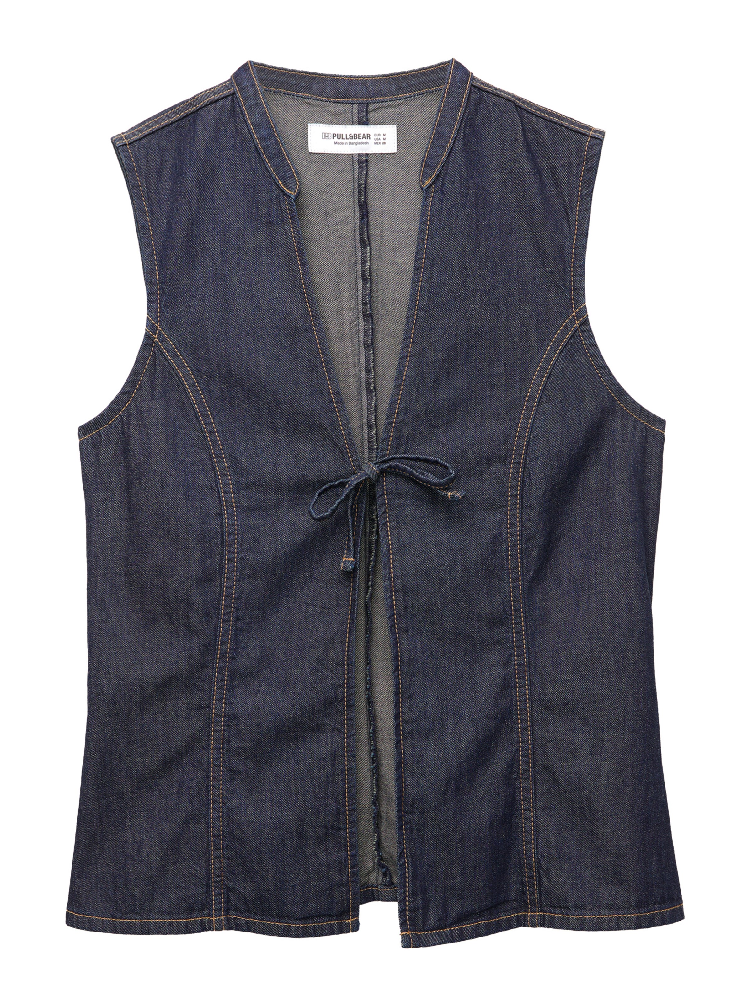 Top di Pull&Bear in blu: frontale