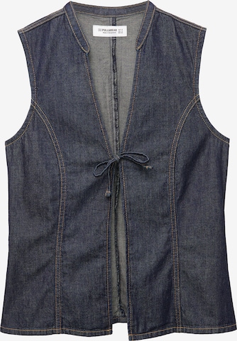 Pull&BearTop - plava boja: prednji dio