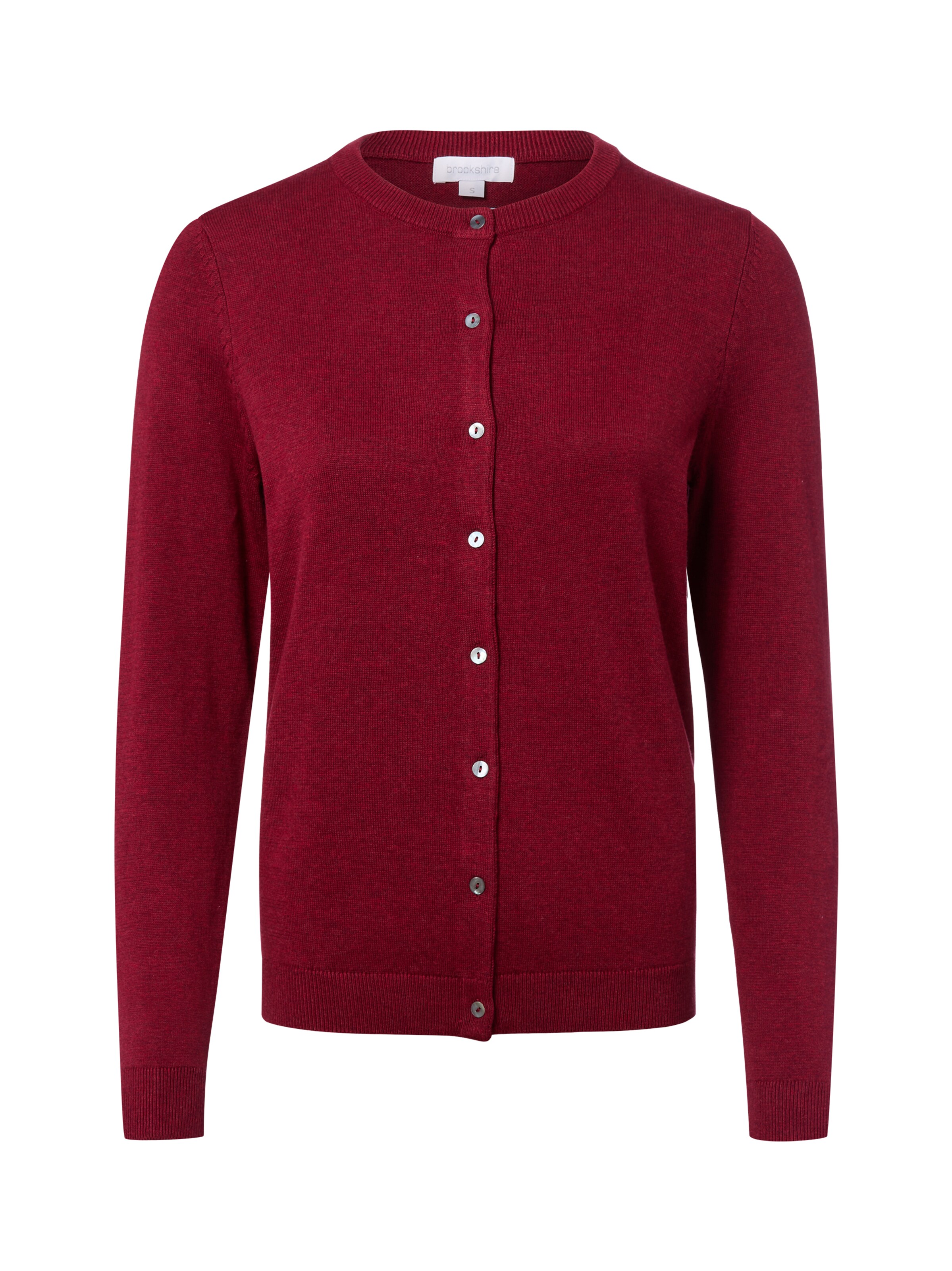 Brookshire Strickjacke in Rot: Vorderseite