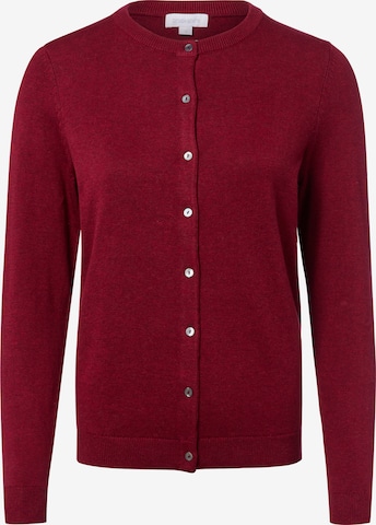Brookshire Knit Cardigan in Red: front