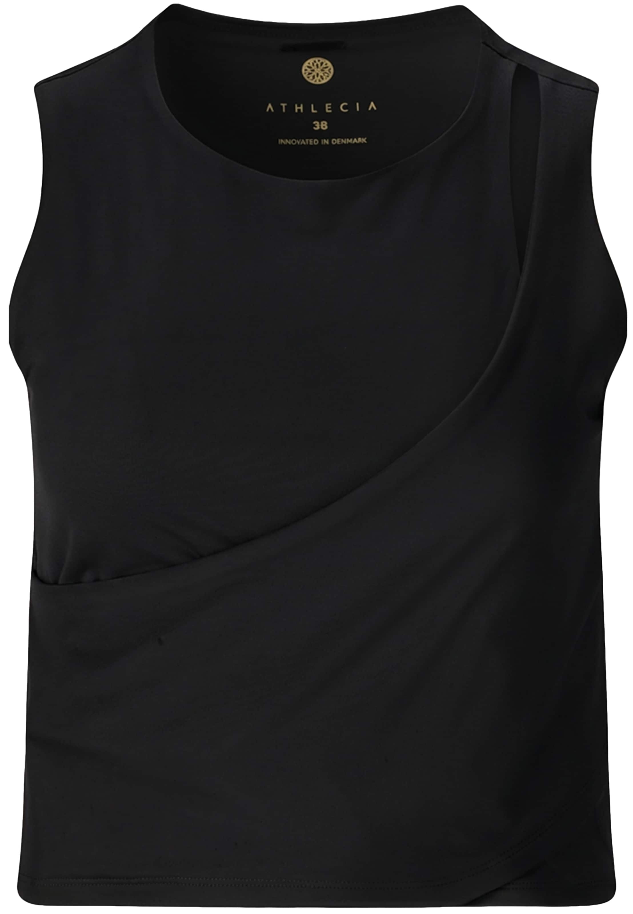 Athlecia Sporttop 'Aisari' in Zwart: voorkant