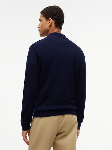 TOMMY HILFIGER Pullover in Blau