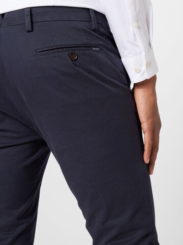 Hackett London - Slimfit Calças chino 'KENSINGTON' em azul