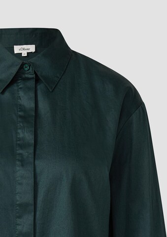 Chemisier s.Oliver en vert