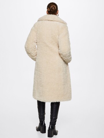 MANGO Zimný kabát 'Eureka' - Béžová