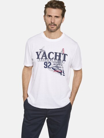 T-Shirt BABISTA en blanc : devant