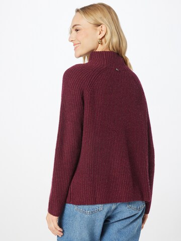 Cartoon Pullover in Lila