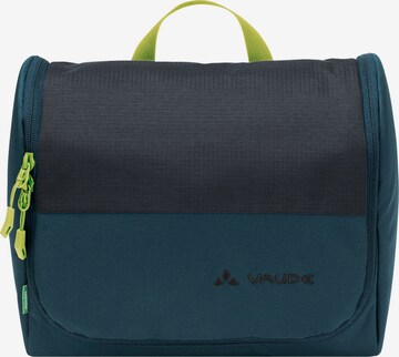 VAUDE Toiletry Bag in Blue: front