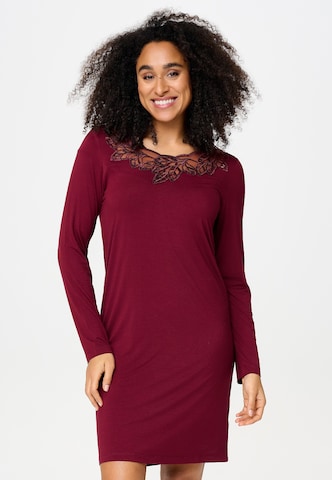 Chemise de nuit LingaDore en rouge : devant