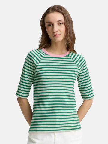 Maglietta di TOM TAILOR DENIM in verde: frontale