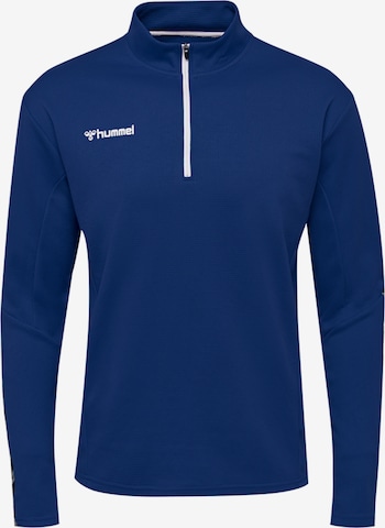 Hummel Athletic Sweatshirt in Blue: front