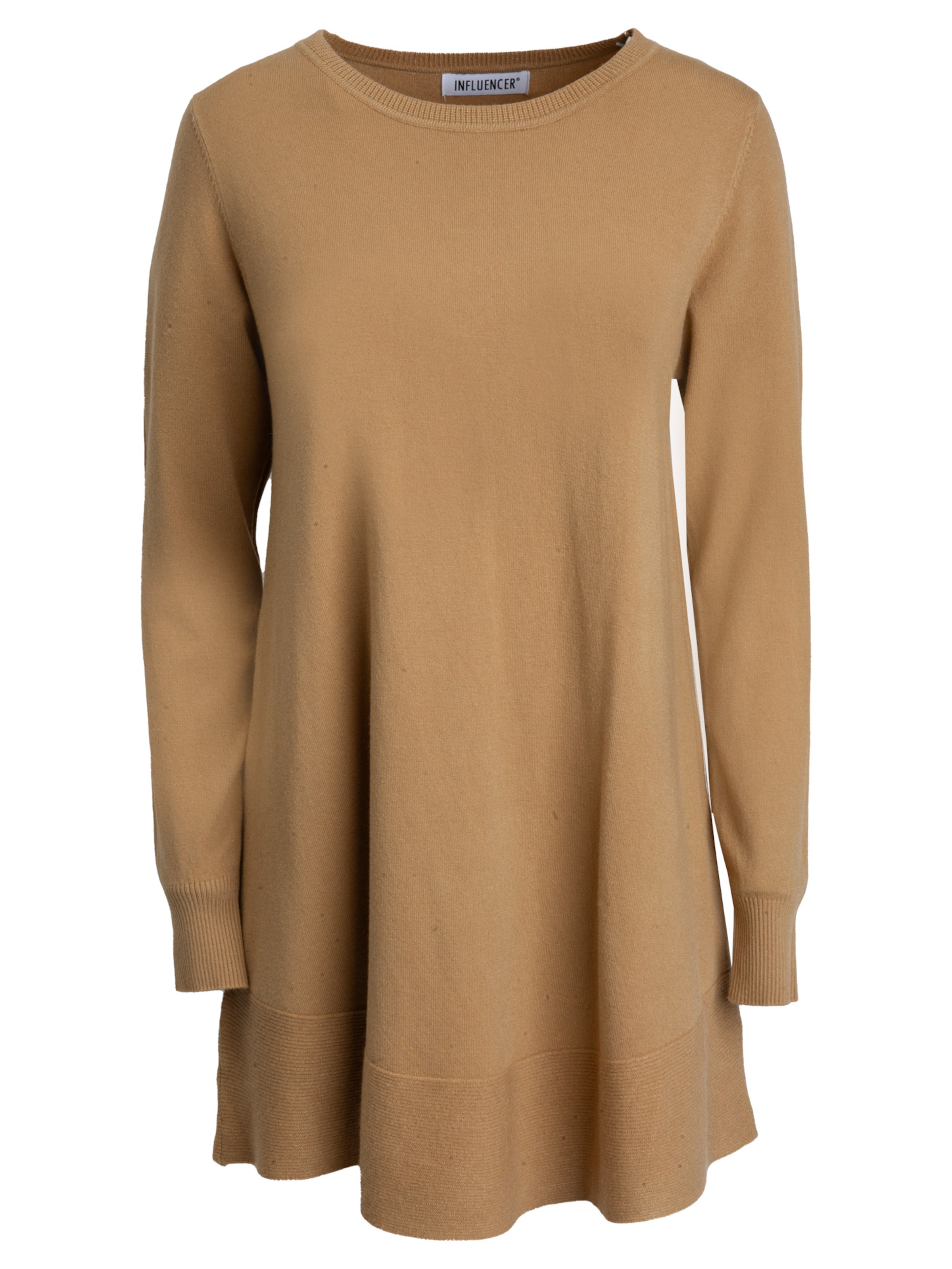 Pull-over Influencer en marron : devant