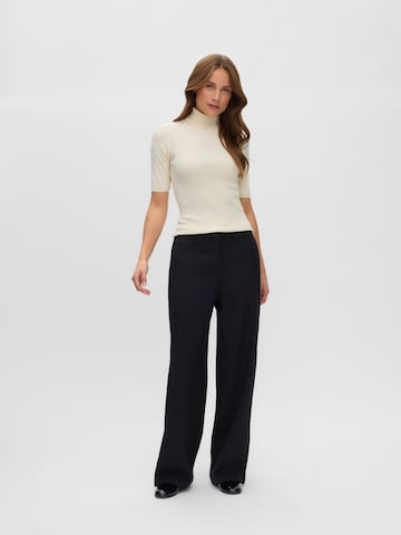 VERO MODA Wide leg Trousers 'VMBESTIE' in Black