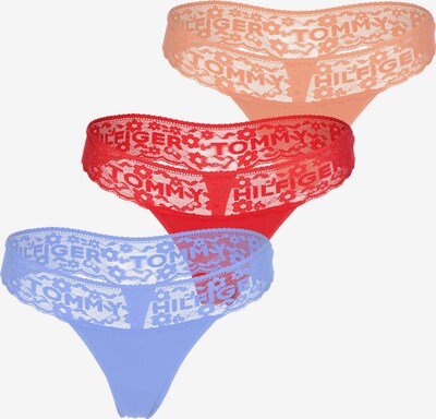 Tommy Hilfiger Underwear Tangice | bež / modra / rdeča barva, Prikaz izdelka