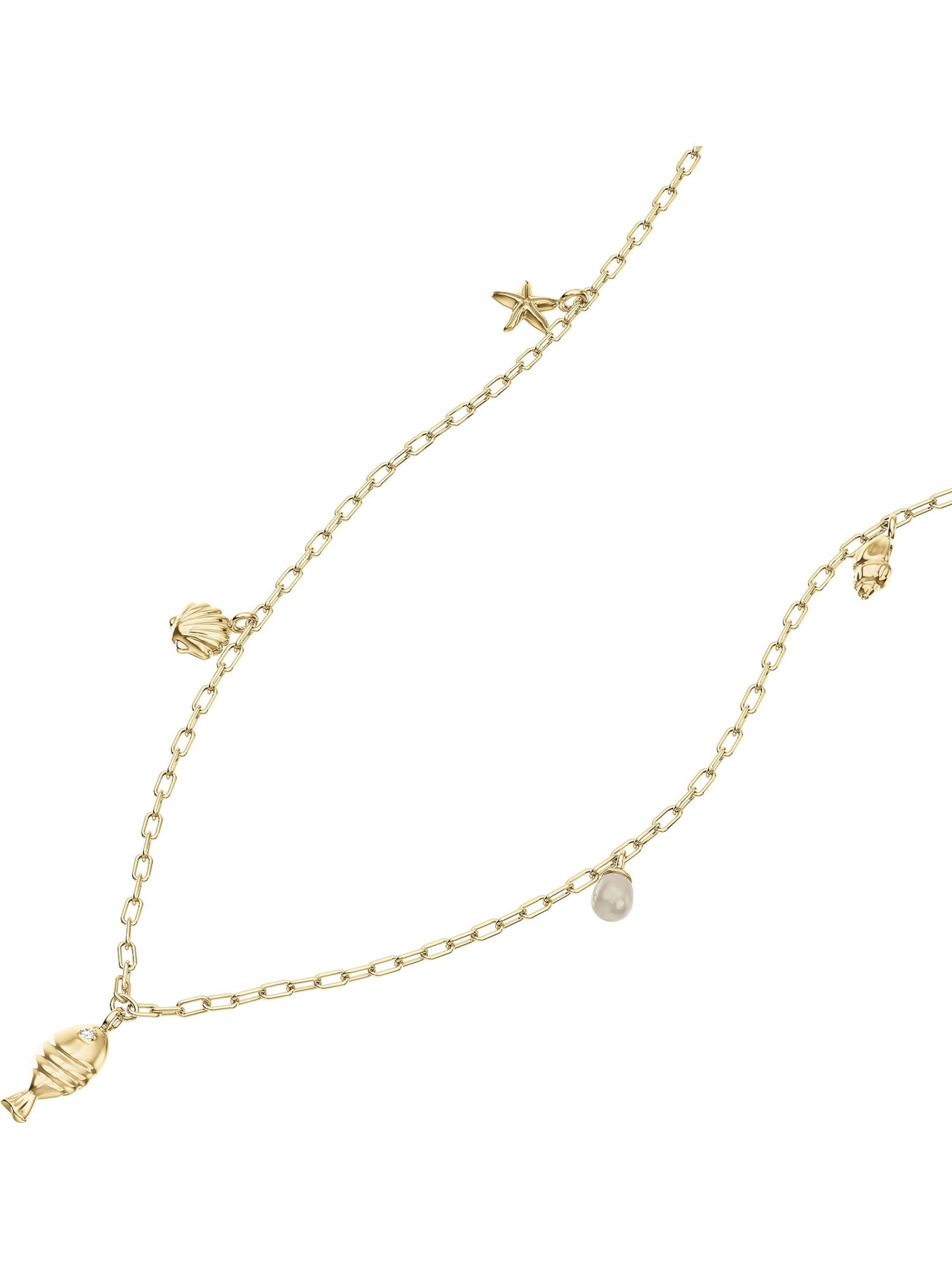 FOSSIL Necklace in Gold