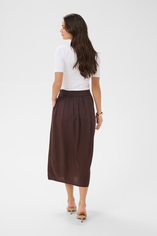 Kaffe Skirt 'KAmilia Skirt' in Brown