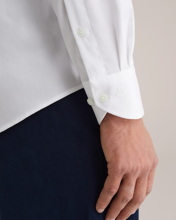 WE Fashion Slim fit Poslovna srajca | bela barva