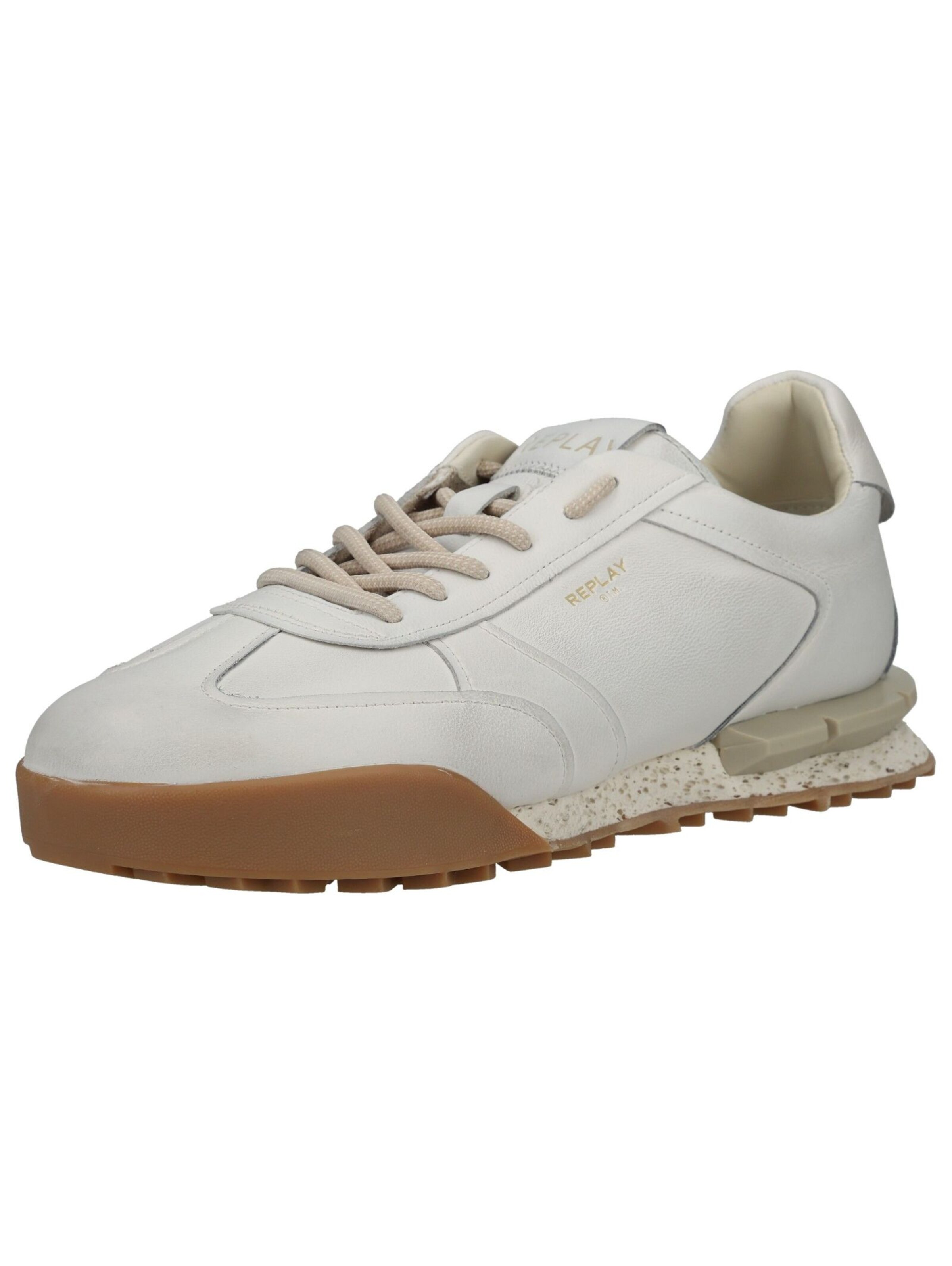 REPLAY Sneakers in White: front