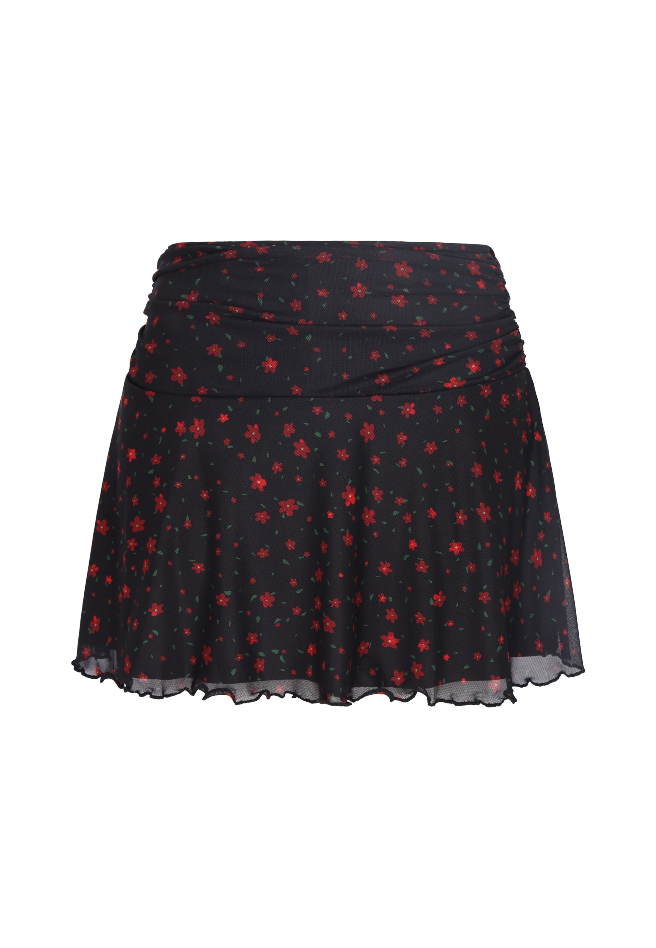 Jupe MYMO en rouge : devant