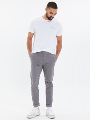 Threadbare Regular Панталон Chino в сиво