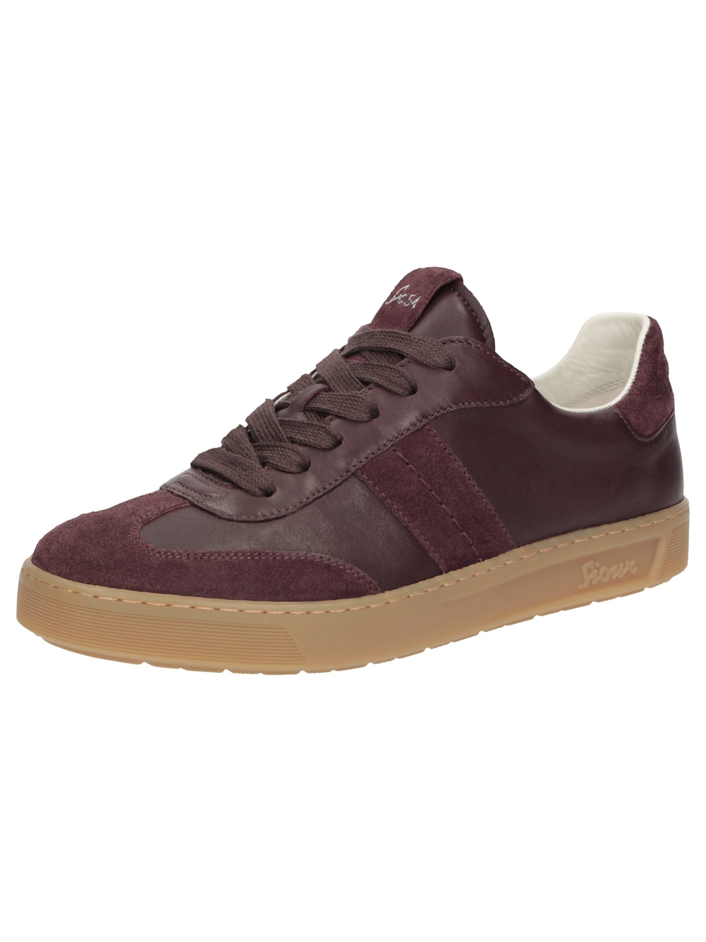 SIOUX Sneakers laag ' Tedroso-DA-717 ' in Rood: voorkant