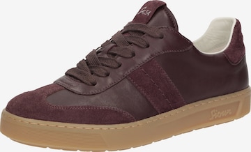 SIOUX Sneakers laag ' Tedroso-DA-717 ' in Rood: voorkant