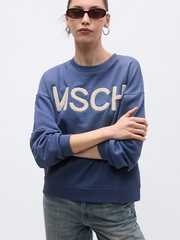 Sweat-shirt 'Mela Briena' MSCH COPENHAGEN en bleu