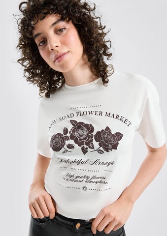 T-shirt QS en beige