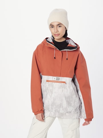 DC Shoes Outdoorjacke 'CHALET' in Braun: predná strana