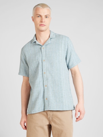 HOLLISTER - Regular Fit Casaco de malha em azul: frente