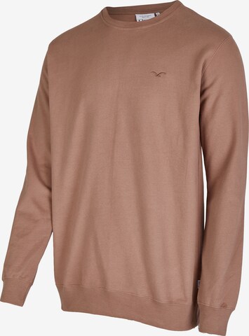 Cleptomanicx Sweatshirt 'Ligull' in Braun