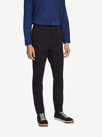 ESPRIT Slimfit Chino in Zwart