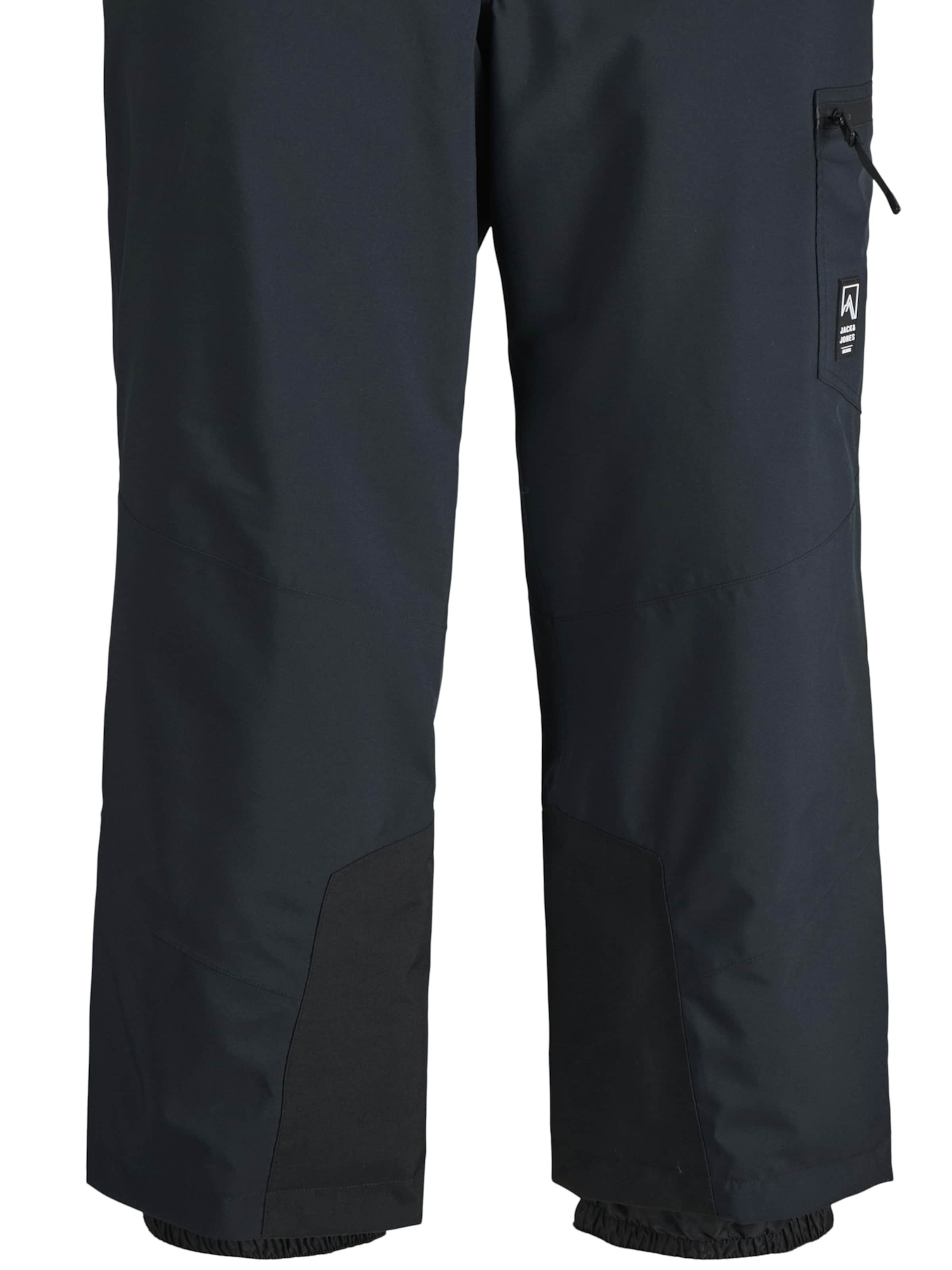 regular Pantaloni funzionali 'Alpes Ski' di Jack & Jones Junior in nero